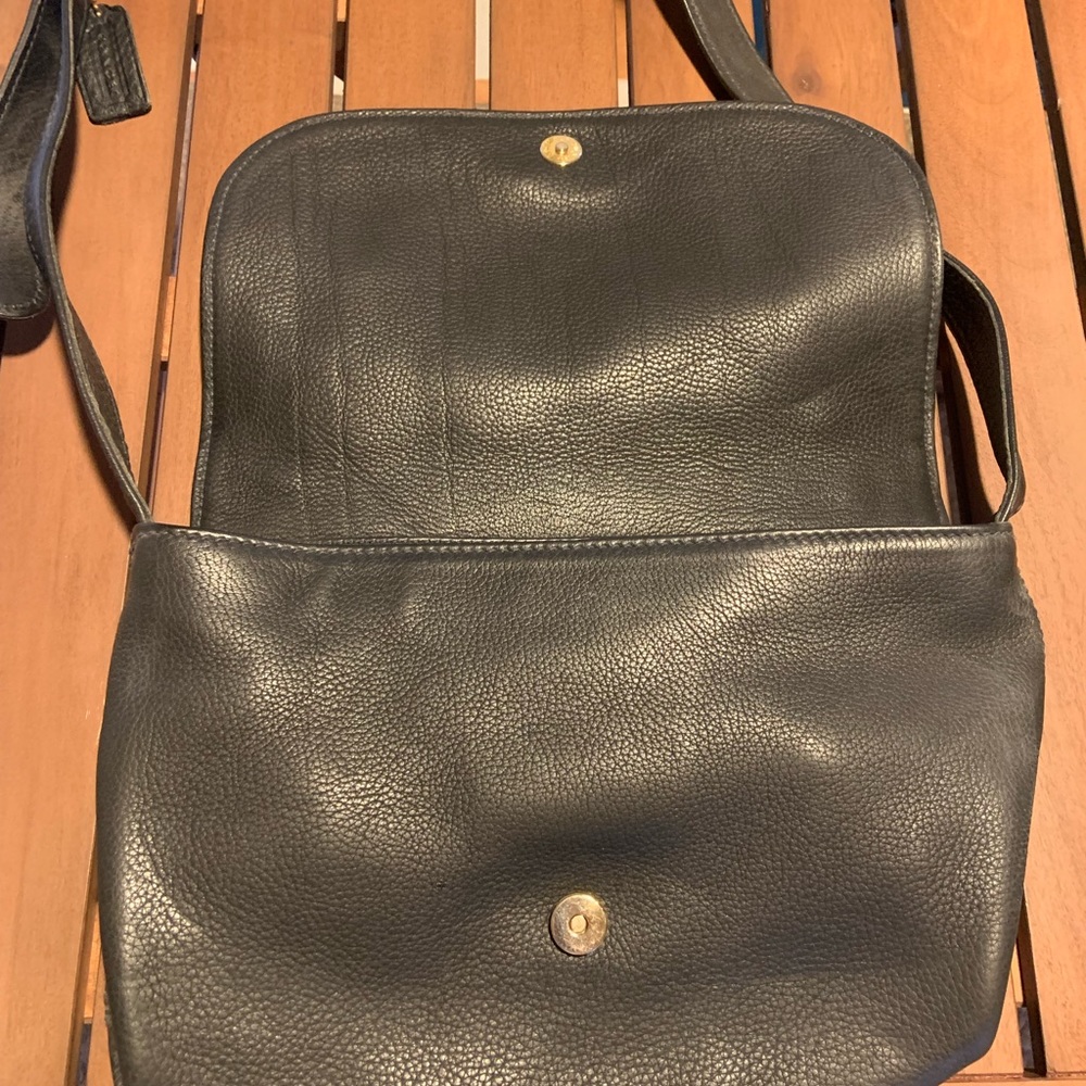 Vintage Coach Leather Hobo Bag 4903 Gem